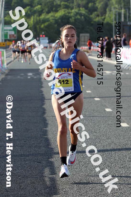 Sunderland City 5k Road Race, 2021 Sunderland City 5k, 10k and Half Marathon Road Races. Photo: David T. Hewitson/Sports for All Pics